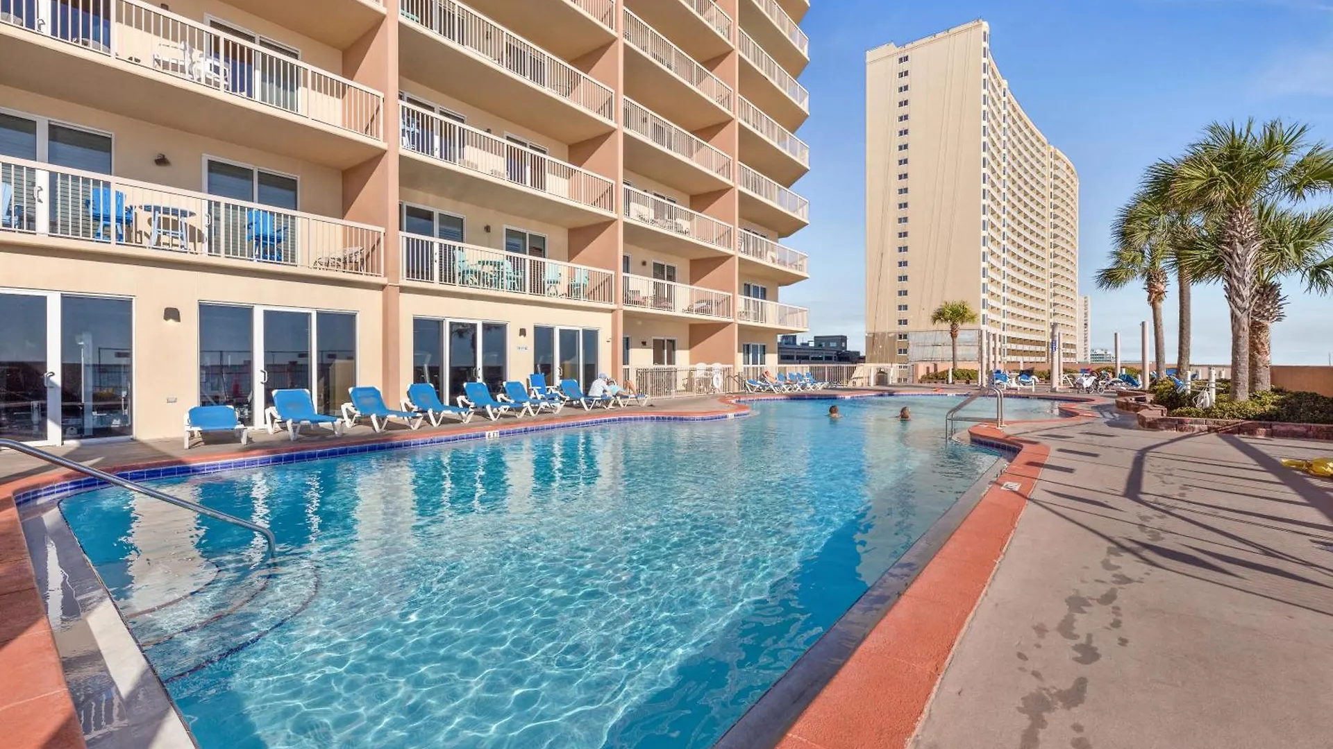 Gulf Front Master Br In Sunrise Beach With Amazing Views! Sleeps 7! Panama City Beach 0*,